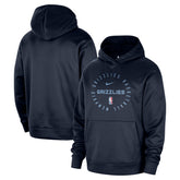 Nike - Memphis Grizzlies 2024/25 Spotlight On-Court Practice Performance Pullover Hoodie - Navy
