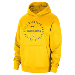 Nike - Golden State Warriors 2024/25 Spotlight On-Court Practice Performance Pullover Hoodie - Gold