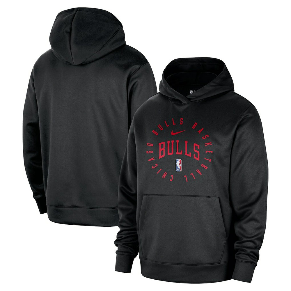 Nike - Chicago Bulls 2024/25 Spotlight On-Court Practice Performance Pullover Hoodie - Black