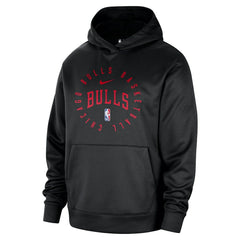Nike - Chicago Bulls 2024/25 Spotlight On-Court Practice Performance Pullover Hoodie - Black