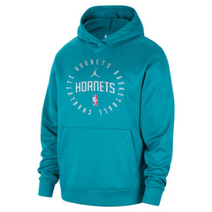 NBA - Charlotte Hornets Jordan Brand 2024/25 Spotlight On-Court Practice Performance Pullover Hoodie - Teal