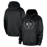 Nike - Brooklyn Nets 2024/25 Spotlight On-Court Practice Performance Pullover Hoodie - Black