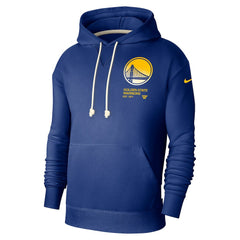 Nike - Golden State Warriors Courtside Standard Issue Premium Performance Pullover Hoodie - Royal
