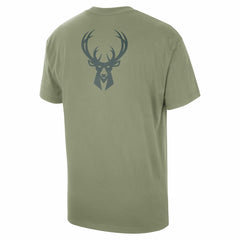 NBA - Milwaukee Bucks Jordan Brand Statement Edition Jumpman Flight Heavyweight T-Shirt - Green