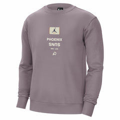 NBA - Phoenix Suns Jordan Brand Courtside Statement Edition Heavyweight Pullover Sweatshirt - Purple