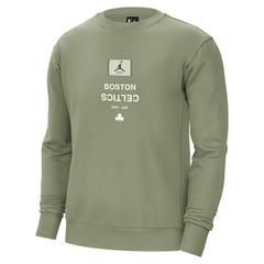 NBA - Boston Celtics Jordan Brand Courtside Statement Edition Heavyweight Pullover Sweatshirt - Green