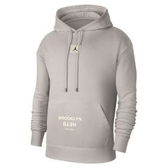 NBA - Brooklyn Nets Jordan Brand Courtside Statement Edition Pullover Hoodie - Heather Gray