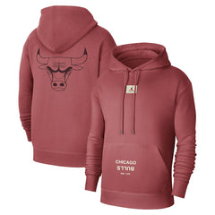NBA - Chicago Bulls Jordan Brand Courtside Statement Edition Pullover Hoodie - Red