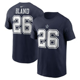 DaRon Bland Dallas Cowboys Player Name & Number T-Shirt Navy - Nike