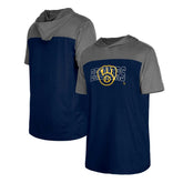 Milwaukee Brewers New Era Active Brushed Hoodie T-Shirt Sale