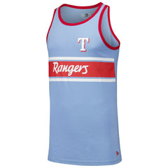 Texas Rangers New Era Jersey Ringer Tank Top Online