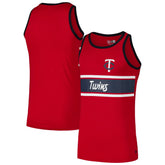 Minnesota Twins New Era Jersey Ringer Tank Top Clearance