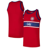 Chicago Cubs New Era Jersey Ringer Tank Top On Sale