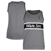 Chicago White Sox New Era Jersey Ringer Tank Top discount
