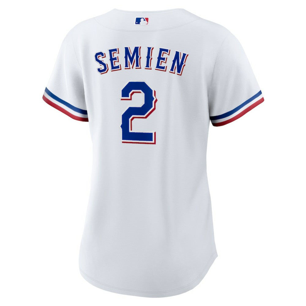Marcus Semien Texas Rangers Nike Women's Home Replica Player Jersey - White | MLB Jerseys