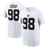 Maxx Crosby Las Vegas Raiders Player Name & Number T-Shirt White - Nike