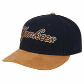 New York Yankees New Era Team Suede Visor Low Profile 59FIFTY Fitted Hat Clearance