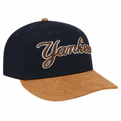 New York Yankees New Era Team Suede Visor Low Profile 59FIFTY Fitted Hat Clearance