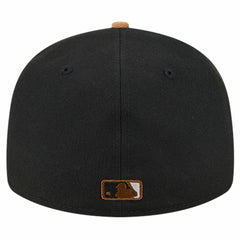 Chicago White Sox New Era Team Suede Visor Low Profile 59FIFTY Fitted Hat Clearance