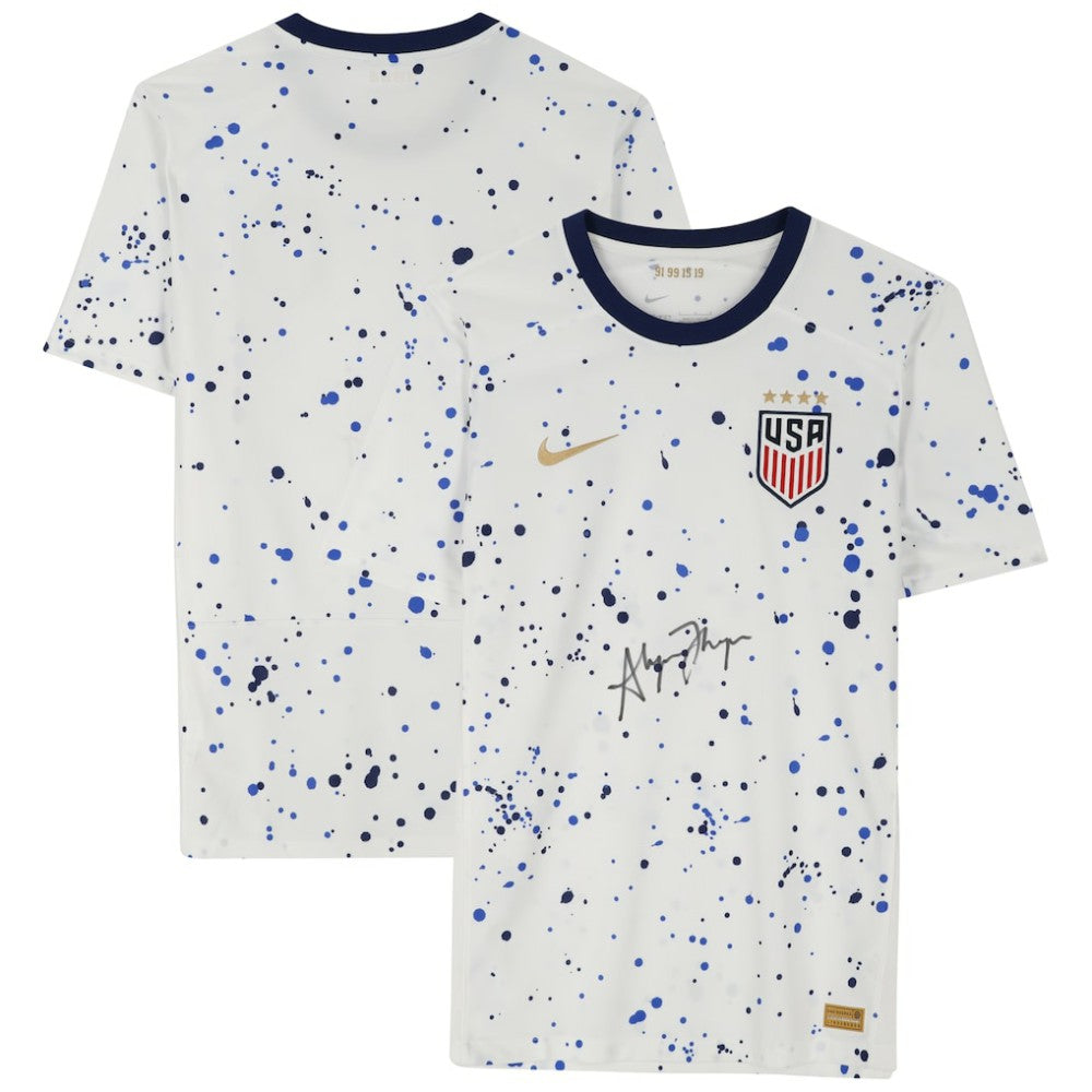 Fanatics Alyssa Thompson USWNT Autographed 2023 Home Jerseys - Front Signed
