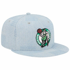 New Era - Boston Celtics Injection Denim Patchwork 9FIFTY Snapback Hat - Denim