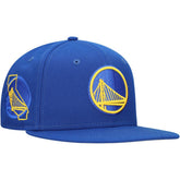 New Era - Golden State Warriors Injection State Outline 9FIFTY Snapback Hat - Royal