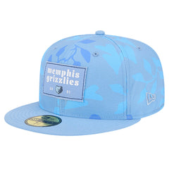 New Era - Memphis Grizzlies Palm Fronds 2-Tone 59FIFTY Fitted Hat - Blue