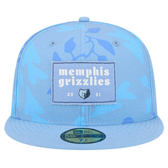 New Era - Memphis Grizzlies Palm Fronds 2-Tone 59FIFTY Fitted Hat - Blue