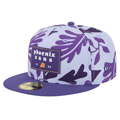 New Era - Phoenix Suns Palm Fronds 2-Tone 59FIFTY Fitted Hat - Purple