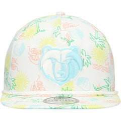 New Era - Memphis Grizzlies Palm Trees and Waves Golfer Adjustable Hat - White
