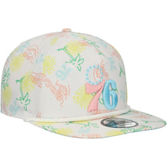 New Era - Philadelphia 76ers Palm Trees and Waves Golfer Adjustable Hat - White