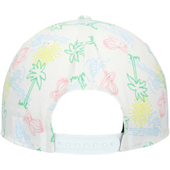 New Era - Miami Heat Palm Trees and Waves Golfer Adjustable Hat - White
