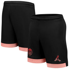 Jordan Paris Saint-Germain Jordan Brand Youth 2024/25 Third Stadium Shorts - Black