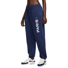 Nike Paris Saint-Germain Women's Phoenix Fleece Pants - Navy