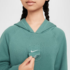Nike Tottenham Hotspur Youth Third Air Pullover Hoodie - Green
