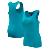 Miami Dolphins Pro Standard Women's Triple Tonal Racerback Tank Top Aqua - NFL