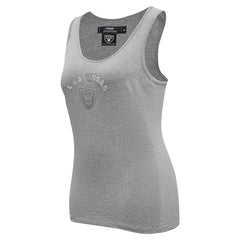 Las Vegas Raiders Pro Standard Women's Triple Tonal Racerback Tank Top Gray - NFL