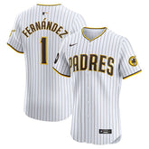 Tony Fernández San Diego Padres Nike Home Elite Sponsor Patch Player Jersey Near Me