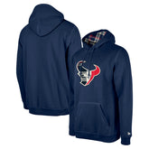 Houston Texans New Era 3rd Down Plaid Pullover Hoodie Navy - NFL