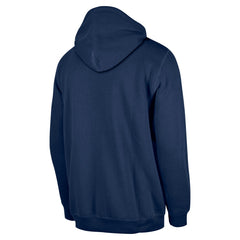 Houston Texans New Era 3rd Down Plaid Pullover Hoodie Navy - NFL