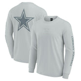 Dallas Cowboys Unisex Elements Strive Long Sleeve T-Shirt Gray - Fanatics