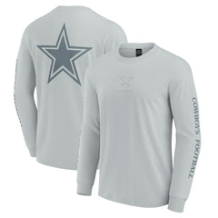 Dallas Cowboys Unisex Elements Strive Long Sleeve T-Shirt Gray - Fanatics