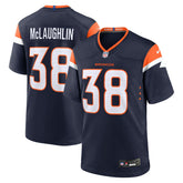 Jaleel McLaughlin Denver Broncos Alternate Game Jersey Navy - Nike