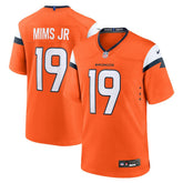Marvin Mims Jr Denver Broncos Team Game Jersey Orange - Nike