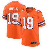 Marvin Mims Jr Denver Broncos Mile High Collection 1977 Throwback Player Game Jersey Orange - Nike
