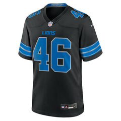 Jack Campbell Detroit Lions 2nd Alternate Game Jersey Black - Nike
