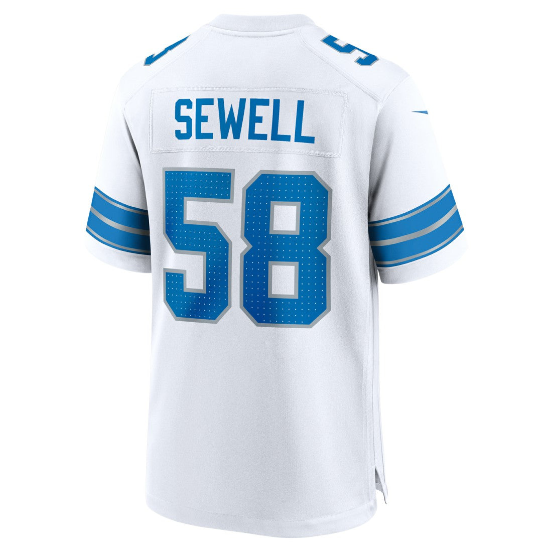 Penei Sewell Detroit Lions Game Jersey - White | NFL Jerseys
