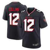 Nico Collins Houston Texans Game Jersey Navy - Nike