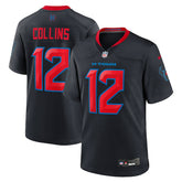 Nico Collins Houston Texans 2nd Alternate Game Jersey Navy - Nike