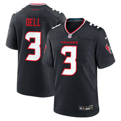 Tank Dell Houston Texans Game Jersey Navy - Nike